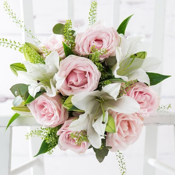 simply pink rose lily   flowers by post 1